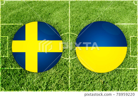 Sweden vs Ukraine football match Sweden vs Ukraine football match 78959220