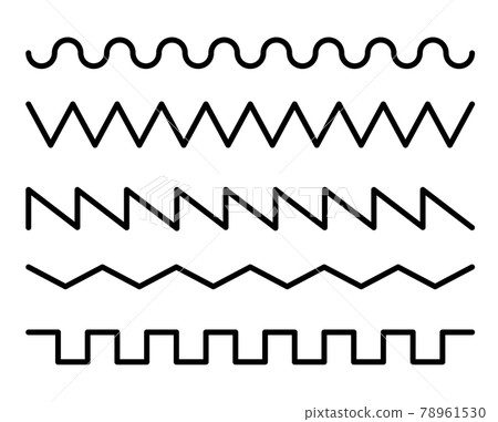 Wave line variation set 78961530