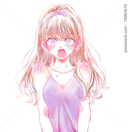 一個女人生氣時哭了 一個女人生氣時哭了 78963079