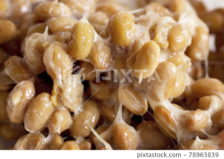 Itohiki Natto Natto Close-up Itohiki Natto Natto Close-up 78963839
