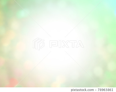Background image of glittering colorful balls of light radiating down Light / green Other colors available Background image of glittering colorful balls of light radiating down Light / green Other colors available 78963861