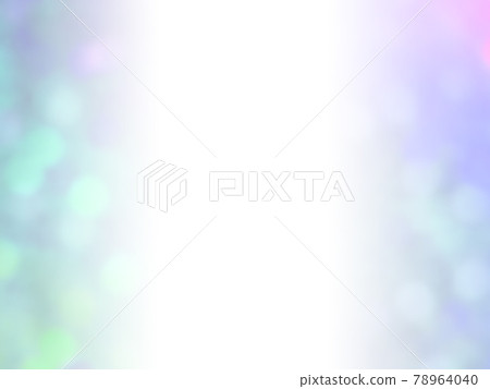 Background image with colorful balls of light shining on the left and right Light / bluish-purple horizontal Other colors available 78964040