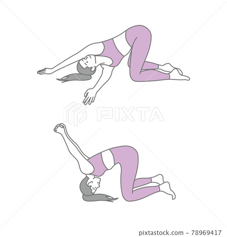 做瑜伽的女人 做瑜伽的女人 78969417