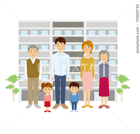 Condominium and family gathering 78969730