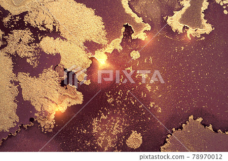 Shining purple, and maroon marble pattern with golden dust. Shining purple, and maroon marble pattern with golden dust. 78970012
