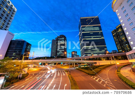 View of Tokyo cityscape in Japan Akasaka Mitsuke Overland view View of Tokyo cityscape in Japan Akasaka Mitsuke Overland view 78970686
