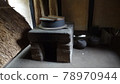 Old Kamado of an old Japanese house 78970944