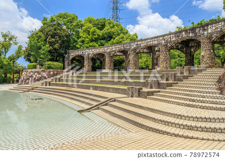 Obu City Obu Green Park water playground Obu City Obu Green Park water playground 78972574