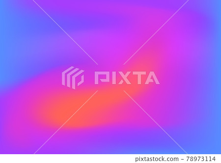 Abstract background with vibrant gradient from blue to orange with violet and pink. Vivid and fluid color mix. 78973114