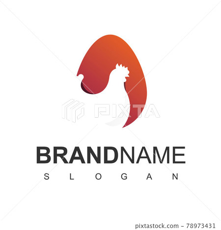 Poultry Logo Design Template 78973431