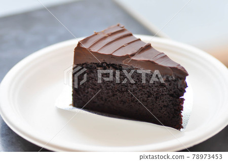 chocolate cake or dark chocolate cake 78973453