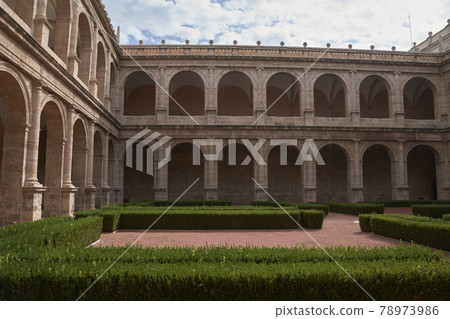 The cloister of the monastery The cloister of the monastery 78973986