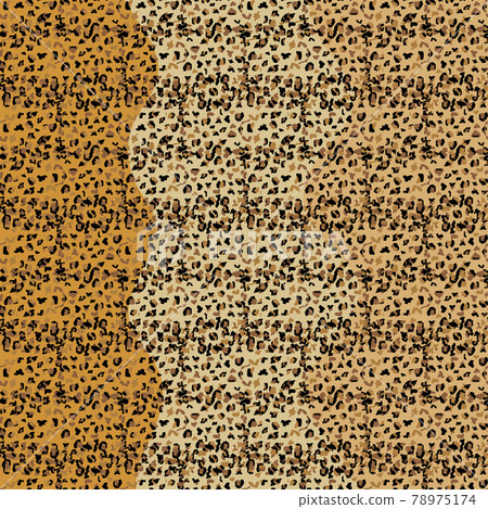 Leopard seamless pattern design illustration... - Stock Illustration ...