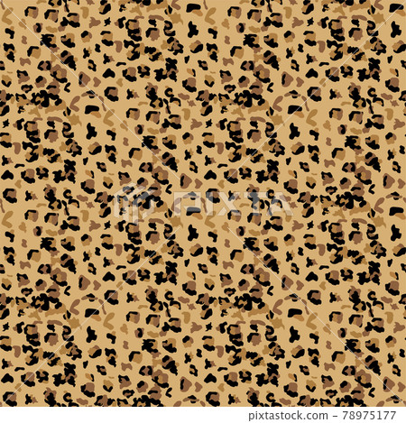Leopard seamless pattern design illustration... - Stock Illustration ...