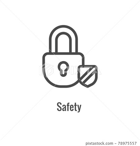 Certified Ethical Hacking icon showing security and hacking idea 78975557