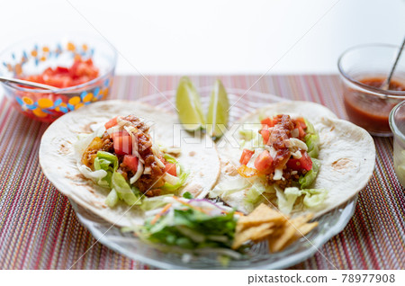 Mexican food classic tacos Mexican food classic tacos 78977908