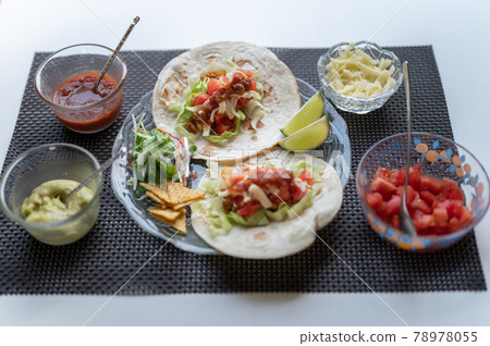 Mexican food classic tacos Mexican food classic tacos 78978055
