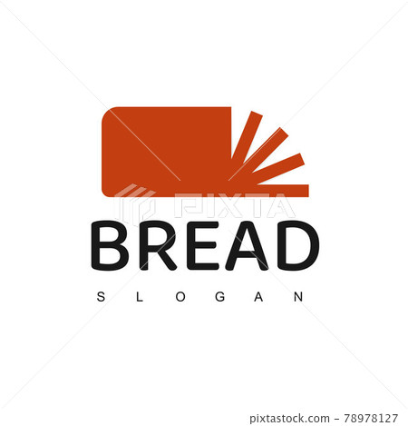 Wheat And Bread Logo Design Template 78978127
