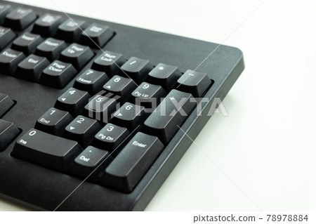 電腦鍵盤上的數字鍵盤 78978884