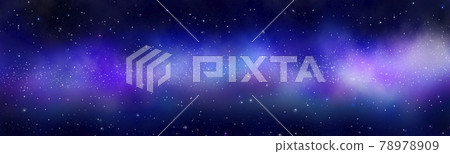 Summer starry sky (Milky Way) (copy space) 78978909