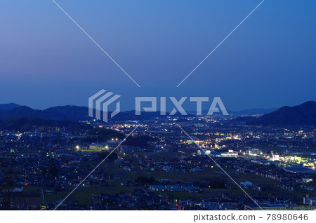 越前村國山的夜景 78980646