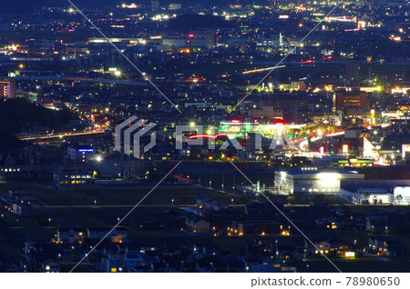 越前村國山的夜景 78980650