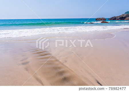 (Shizuoka Prefecture) Kisami Ohama Beach in Izu Shimoda, a beach full of tropical atmosphere 78982477