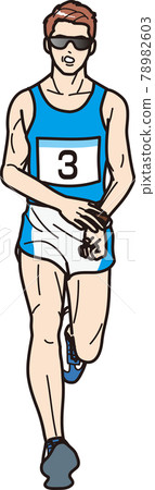 Marathon runner who finished Marathon runner who finished 78982603