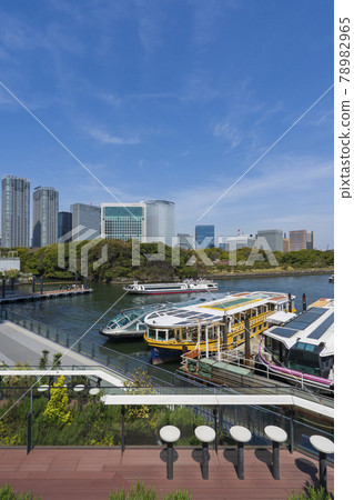 [東京] 水邊城市景觀 沃特斯竹芝與碼頭 78982965