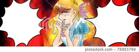 70年代少女漫畫咬手帕後悔的金發女郎 70年代少女漫畫咬手帕後悔的金發女郎 78983799