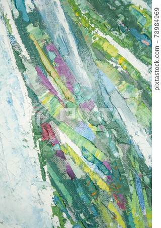 Abstract oil painting with large brush strokes Abstract oil painting with large brush strokes 78984969