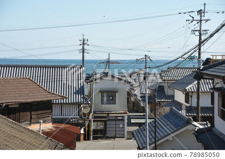 Overlooking the old port town 78985050