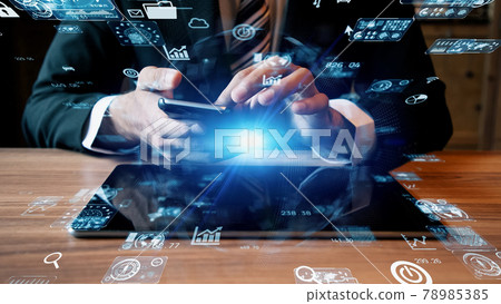 Digital transformation mobile network 5G IoT Digital transformation mobile network 5G IoT 78985385