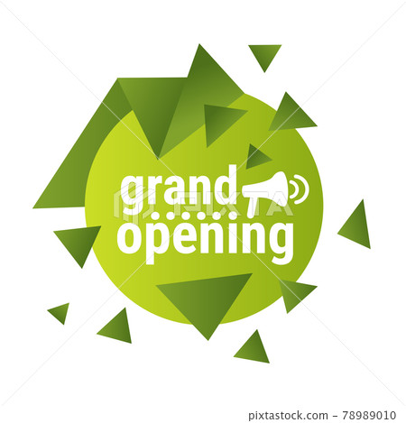 grand opening sticker coronavirus quarantine is over advertising campaign concept 78989010