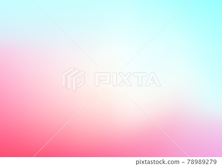 Red and light blue vector gradation background with the image of the sunset sky A4 size 78989279