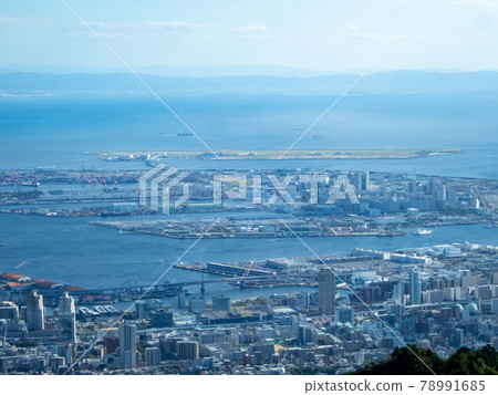 Autumn sky from Mt. Rokko 78991685
