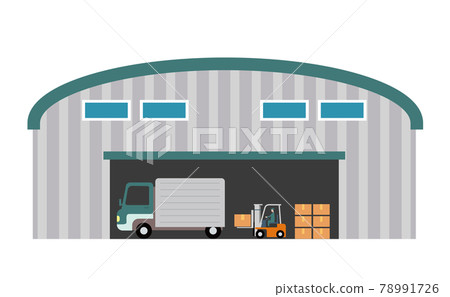 storage, factories, factory - Stock Illustration [78991726] - PIXTA