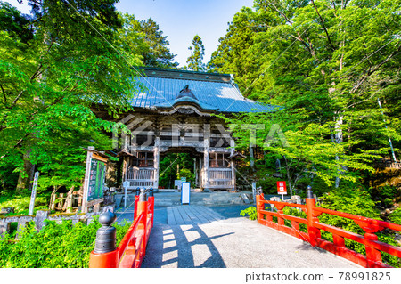 群馬縣高崎市榛名神社(瑞神門) 群馬縣高崎市榛名神社(瑞神門) 78991825