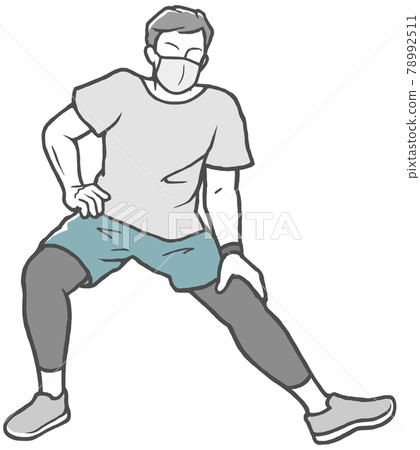 面具伸腿男伸外 面具伸腿男伸外 78992511