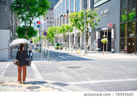 [兵庫縣]6月·前神戶定居點的通勤風景 78995685