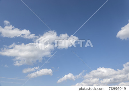 Landscape with blue sky and white clouds Landscape with blue sky and white clouds 78996049