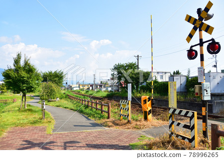 Yamagata Railway Flower Nagai Line and the scenery of the train window and the scenery along the line in the summer of 2020 Yamagata Railway Flower Nagai Line and the scenery of the train window and the scenery along the line in the summer of 2020 78996265