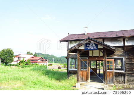 Yamagata Railway Flower Nagai Line and the scenery of the train window and the scenery along the line in the summer of 2020 Yamagata Railway Flower Nagai Line and the scenery of the train window and the scenery along the line in the summer of 2020 78996290