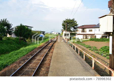 2020年夏季山形鐵道花長居線及車窗風景及沿線風景 78996302