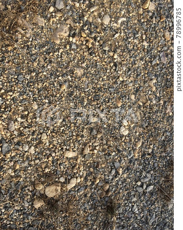 stones as a background, scattering of stones as a background, textured soil, stone crumb 78996785