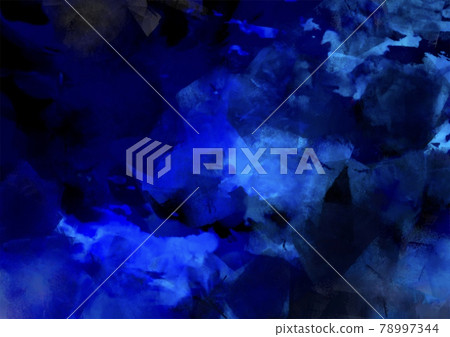 藍色夢幻般的深海紋理背景 78997344