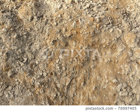 stones as a background, scattering of stones as a background, textured soil, stone crumb 78997405