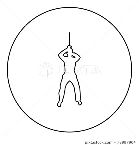 Man with sword machete from above Cold weapons in  78997904