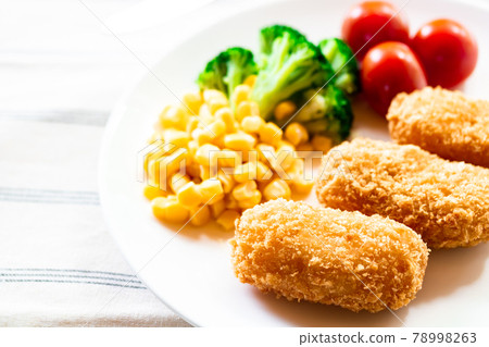 蟹奶油炸肉餅 78998263