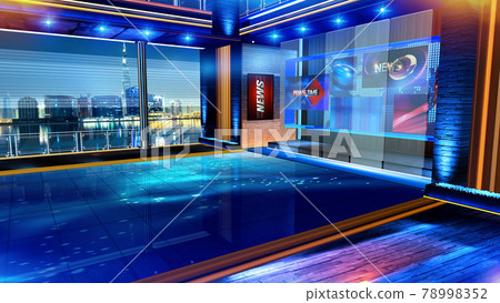 3D rendering background is perfect for any type of news or information presentation. The background features a stylish and clean layout  78998352